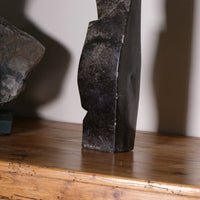 Abstract carved stone sculpture Signed By Artist