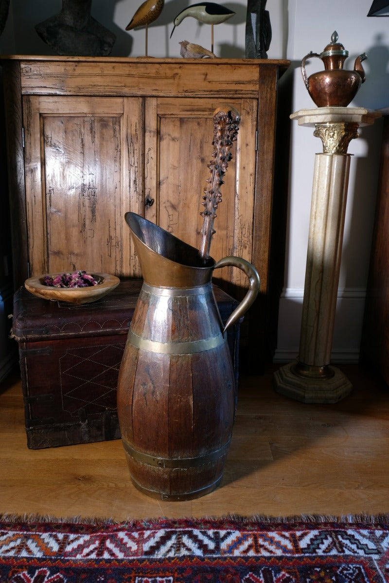 Hawthorn Folk Art Hedgerow Walking Stick