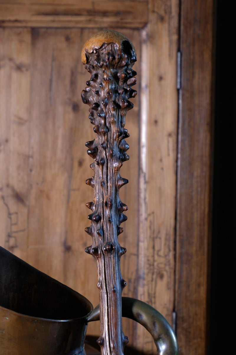 Hawthorn Folk Art Hedgerow Walking Stick