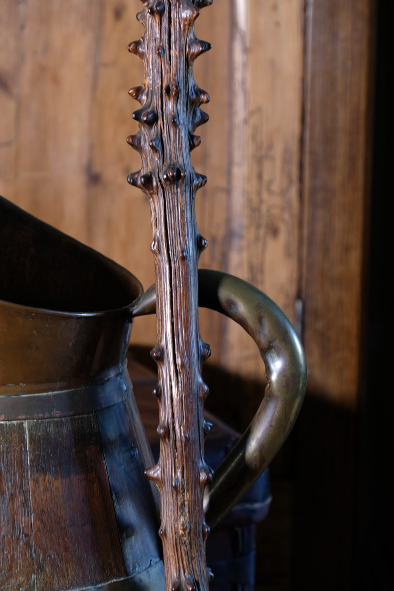 Hawthorn Folk Art Hedgerow Walking Stick