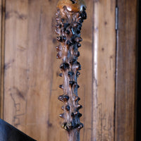 Hawthorn Folk Art Hedgerow Walking Stick