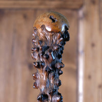Hawthorn Folk Art Hedgerow Walking Stick