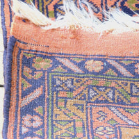 underside - Antique North-West Persian Village Hall Runner | Heriz District c.1930–1950