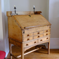 Early 19th Century Georgian Pine Fall-Front Writing Bureau Desk c.1820–1840