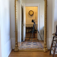 Mid-19th Century Giltwood Pier and Overmantel Mirror by John Westley Birmingham