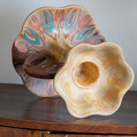 Arts & Crafts Pottery Candlestick by Wardle & Co, Stoke-on-Trent