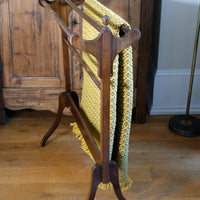 Victorian Mahogany Towel Rail