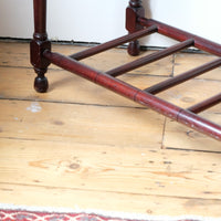 Mahogany Waterfall Four Rail Towel Rail