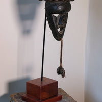 Salampasu Tribal Mask – D.R. Congo Warrior Initiation Artifact