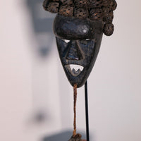 Salampasu Tribal Mask – D.R. Congo Warrior Initiation Artifact