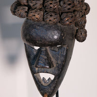 Salampasu Tribal Mask – D.R. Congo Warrior Initiation Artifact