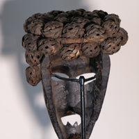 Salampasu Tribal Mask – D.R. Congo Warrior Initiation Artifact