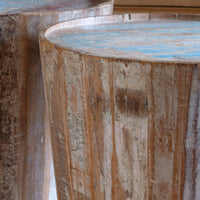 Vintage painted tub tables