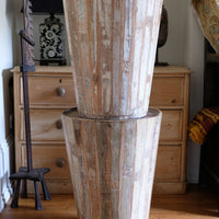 Vintage painted tub tables