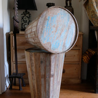 Vintage painted tub tables