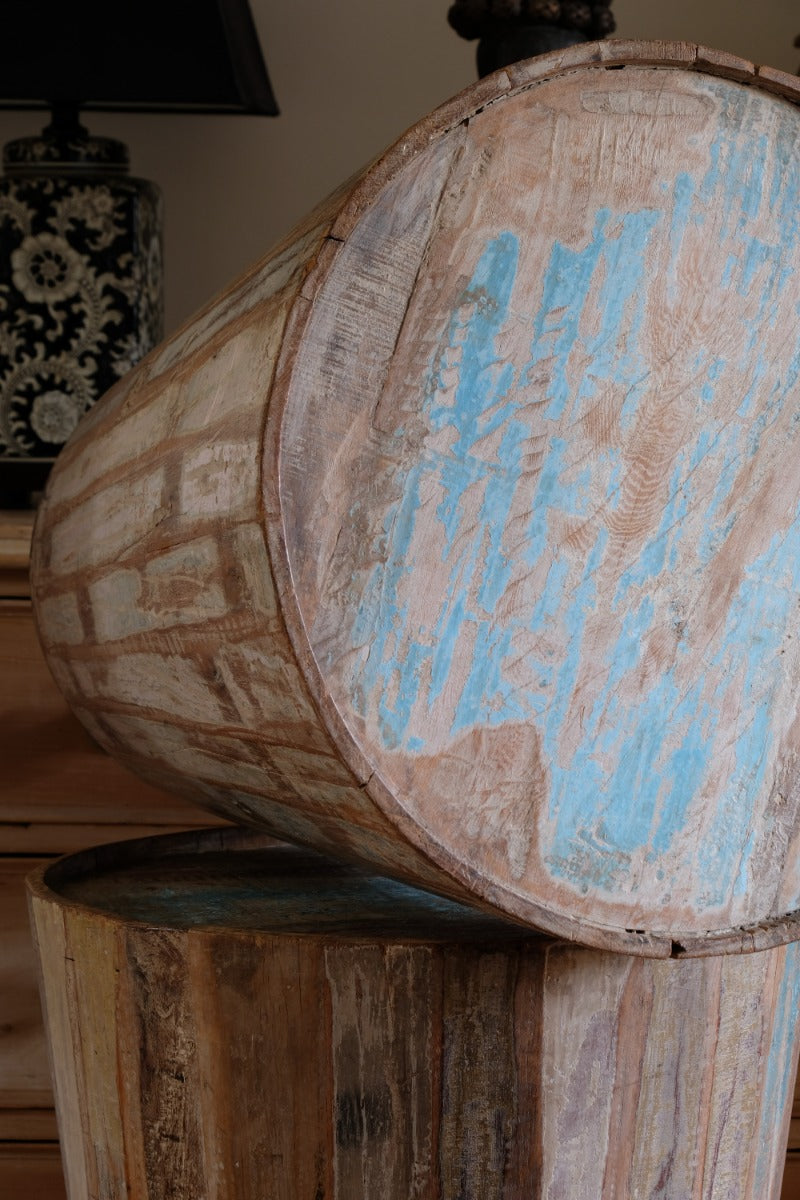 Vintage painted tub tables