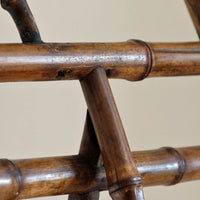 19th Century Sun Burst Bamboo Artists Easel