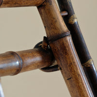 19th Century Sun Burst Bamboo Artists Easel