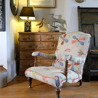 Country House Suzani Kilim Armchair – Handmade Upholstery