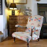 Country House Suzani Kilim Armchair – Handmade Upholstery