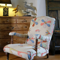 Country House Suzani Kilim Armchair – Handmade Upholstery