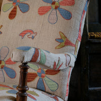 Country House Suzani Kilim Armchair – Handmade Upholstery