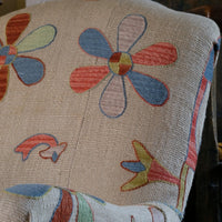 Country House Suzani Kilim Armchair – Handmade Upholstery