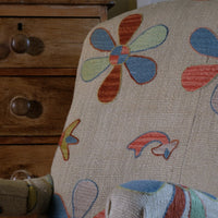 Country House Suzani Kilim Armchair – Handmade Upholstery