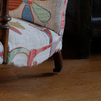 Country House Suzani Kilim Armchair – Handmade Upholstery