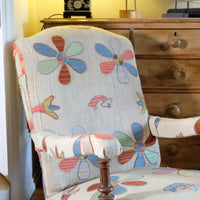 Country House Suzani Kilim Armchair – Handmade Upholstery