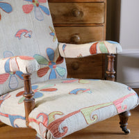 Country House Suzani Kilim Armchair – Handmade Upholstery