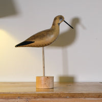 Folk Art Decorative Bird Carved & Painted 1001862