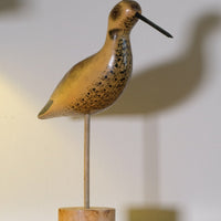 Folk Art Decorative Bird Carved & Painted 1001862