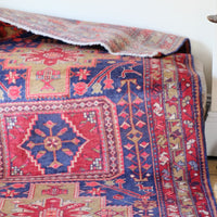 Vintage Kordi Handmade Wool Rug Runner