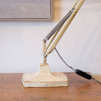 close up of the cast iron base of a Herbert Terry & Sons Anglepoise Lamp Model 1209