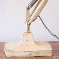 close up of the cast iron base of a Herbert Terry & Sons Anglepoise Lamp Model 1209