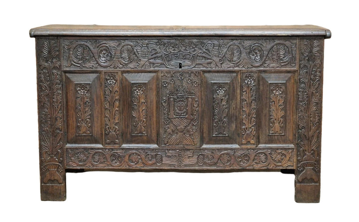 18th century coffer chest