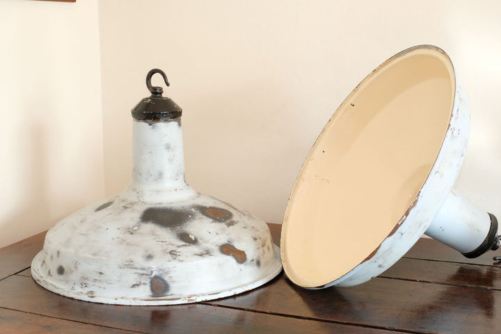 Vintage Simplex Industrial Circular Pendant Lights
