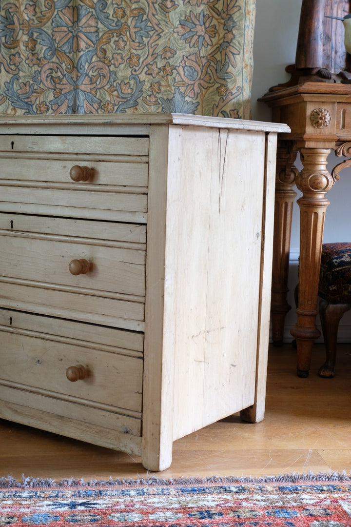 Scandinavian Elegance Meets Edwardian Charm in this graduated set of drawers