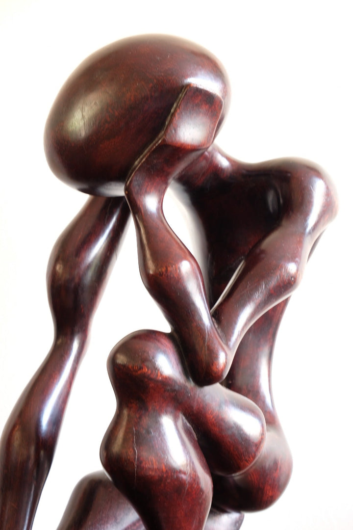 African Modernist Abstract Sculpture | Rodin and Henry Moore Inspired