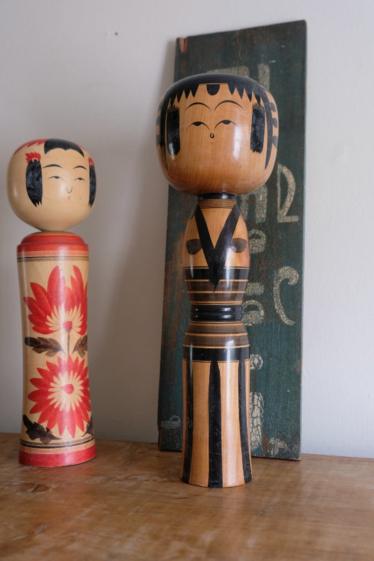 Decorative Vintage Japanese Kokeshi Dolls With A Story