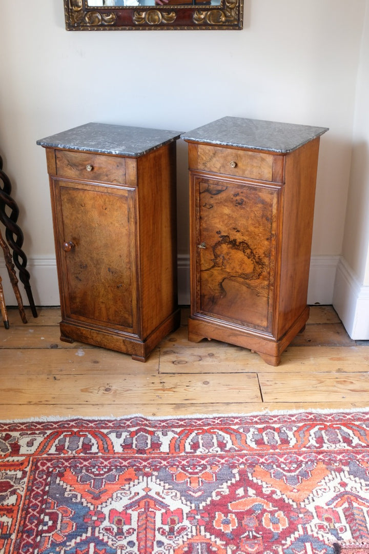 Burr Walnut - Bedside Cabinets