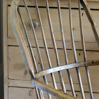 Primitive ash & elm windsor stick back chair circa 1830