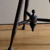 Octagonal Topped Bobbin Legged Gypsy Table