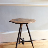 Octagonal Topped Bobbin Legged Gypsy Table