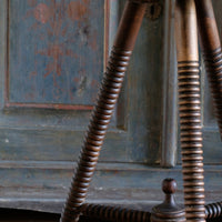 Octagonal Topped Bobbin Legged Gypsy Table