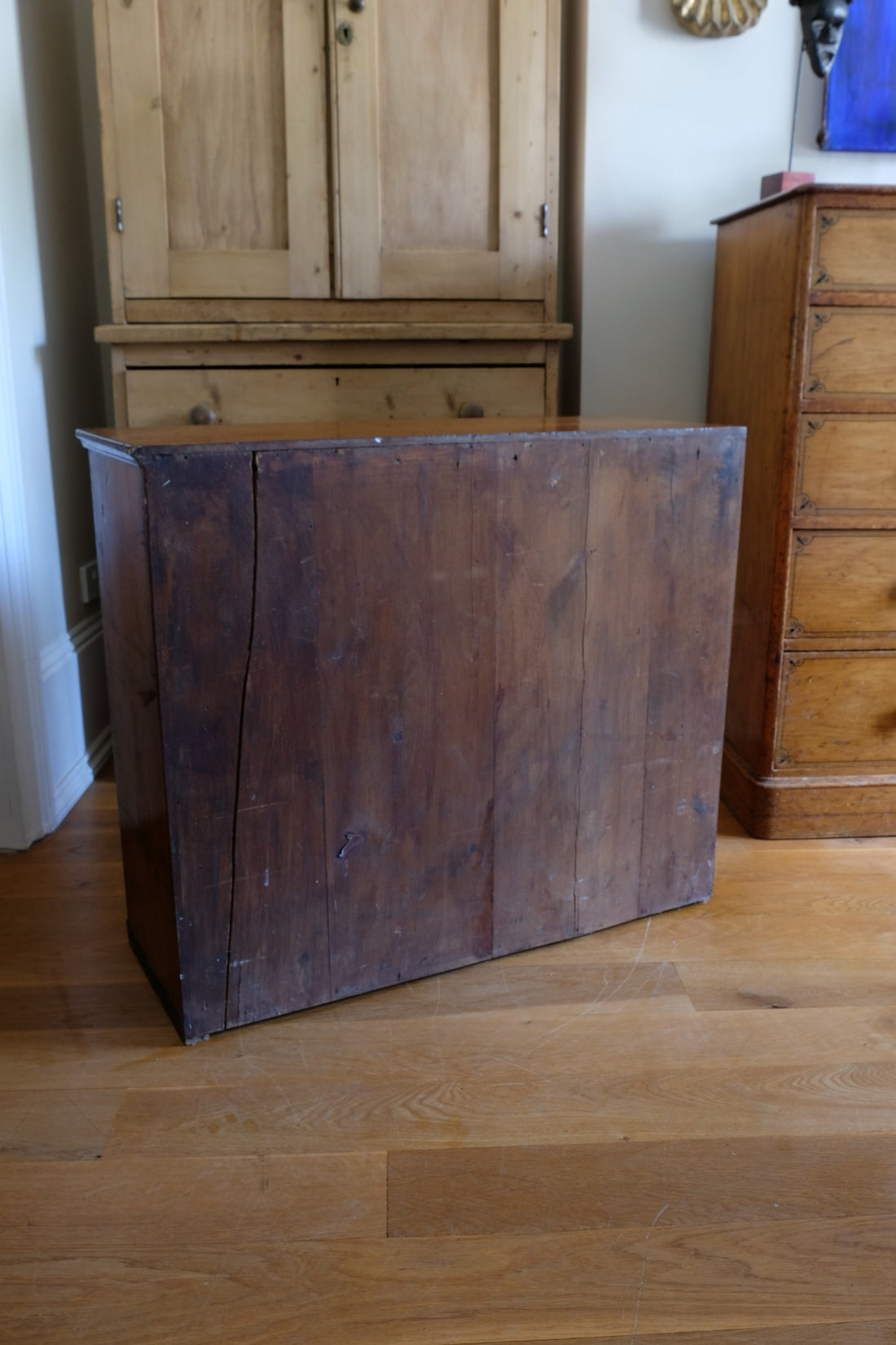 Antique Mahogany Bank Of 12 Drawers Circa 1860