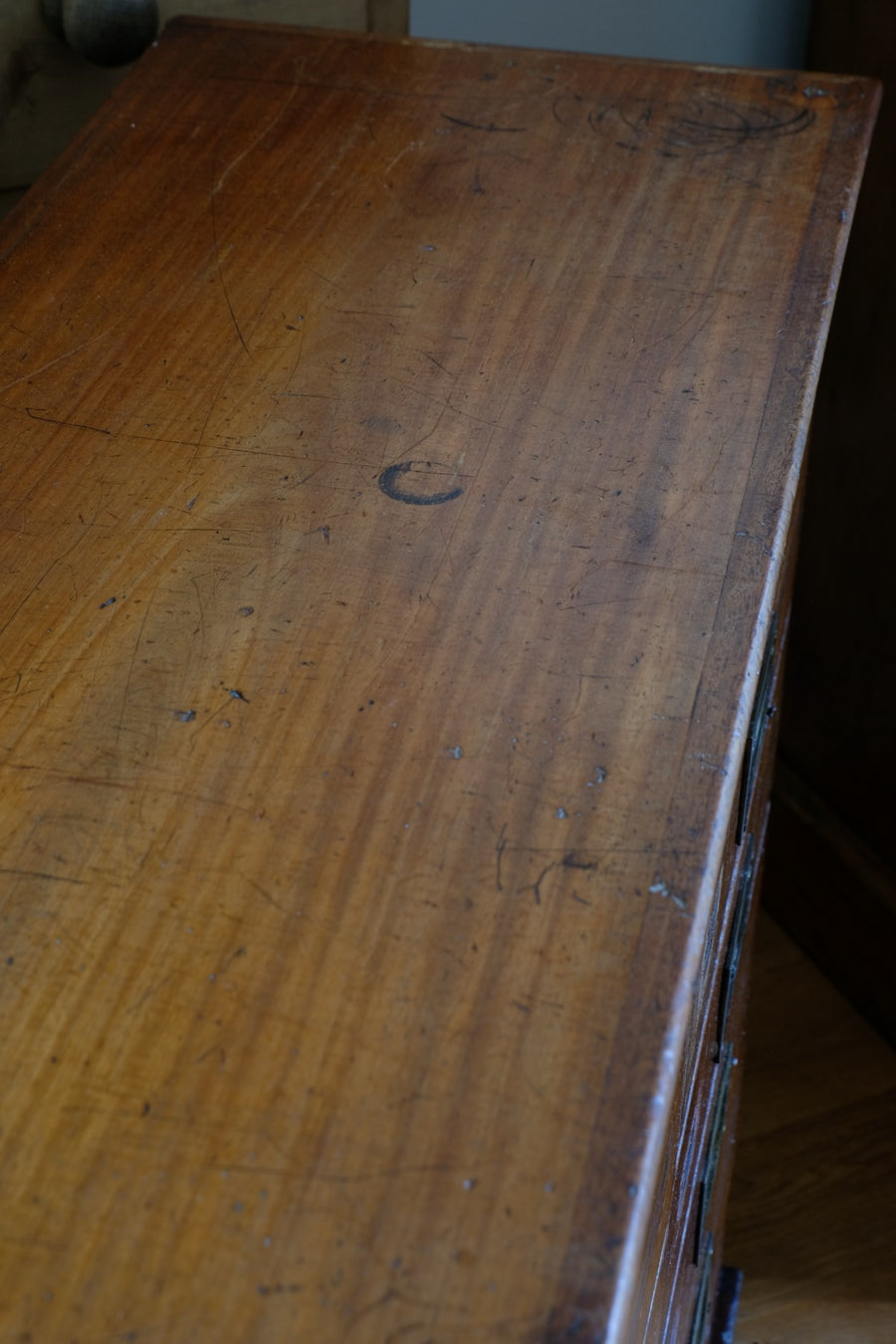 Antique Mahogany Bank Of 12 Drawers Circa 1860