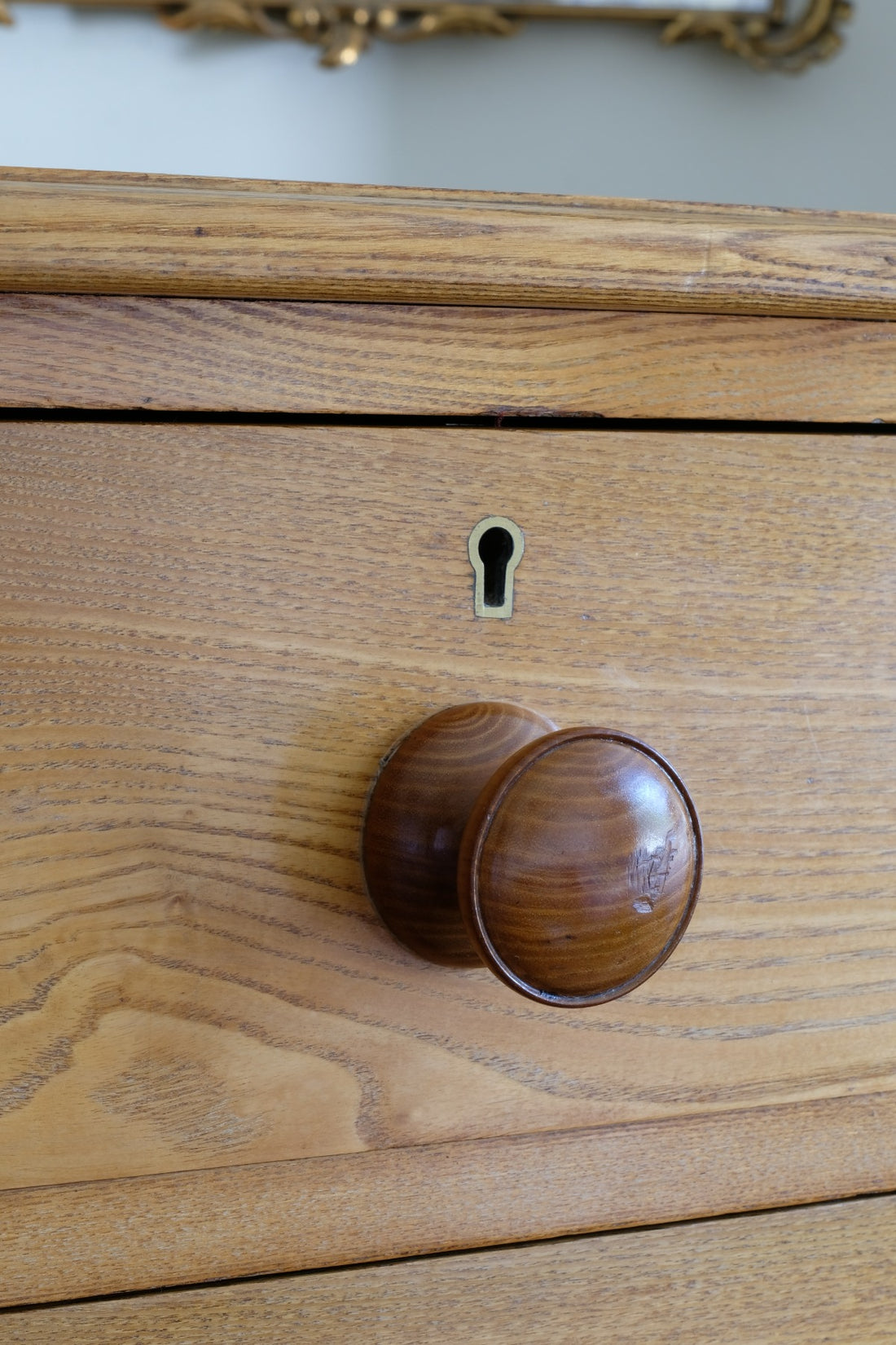 Antique Ash Chest Of Drawers Two Small Over Four Long Drawers Circa 1860