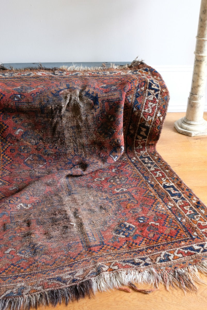 Middle Eastern Handmade Rug Circa 1910